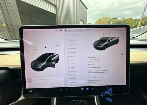2018 Tesla Model 3 from USA, damaged, VIN 5YJ3E1EB1JF119421